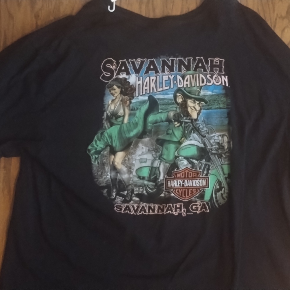 Harley Davidson savannah ga shirt